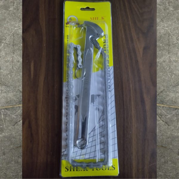 SHE-K Filter Opener Wrench with Chain