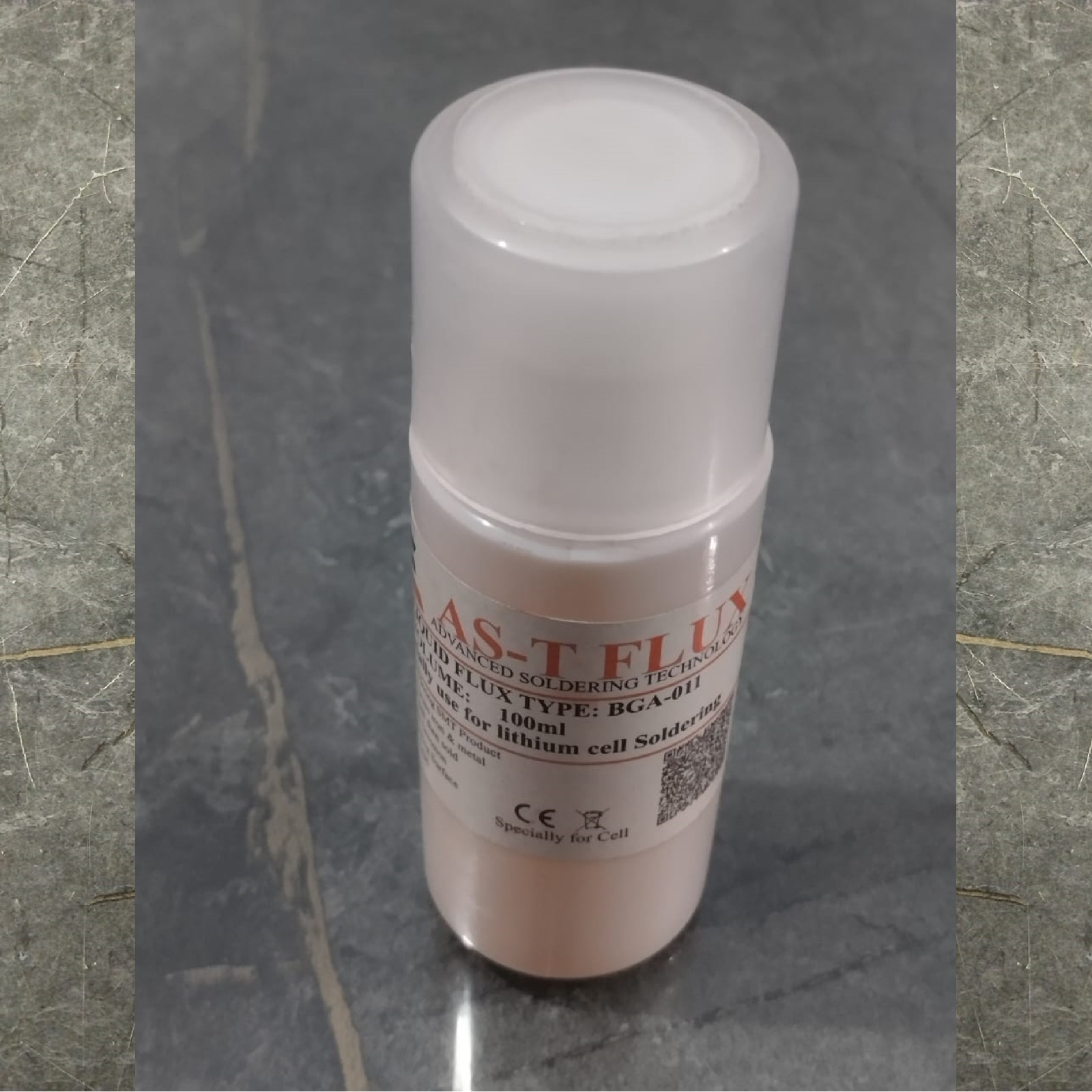 AS-T Liquid Flux 100ml (Specially use for lithium cell soldering)