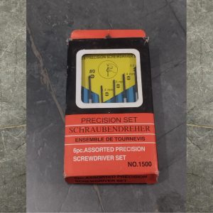 6pc Assorted Precision Screwdriver Set NO.1500