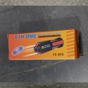 8 in 1 Multi-Screwdriver Torch FZ-895