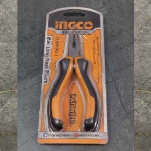 INGCO HMLNP08115 4.5" Mini Long Nose Plier