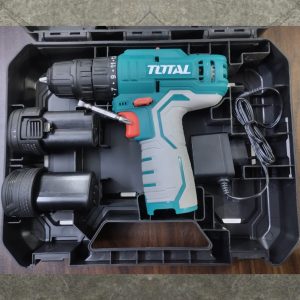 TOTAL TDLI12208 Lithium-Ion Cordless Drill 12V