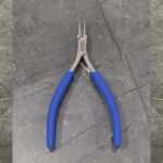 AS-T non slip handle SS mouth nose plier 4.5"