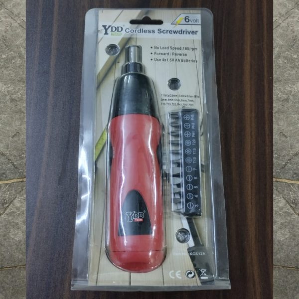 YDD Cordless Screwdriver Drill 6V