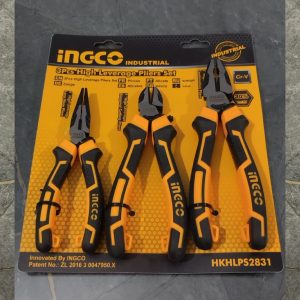 INGCO HKHLPS2831 3 Pcs High Leverage Pliers Set