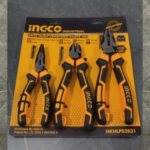 INGCO HKHLPS2831 3 Pcs High Leverage Pliers Set