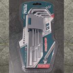 TOTAL THT106191 9 Pcs Hex Key Set 1.5-10mm