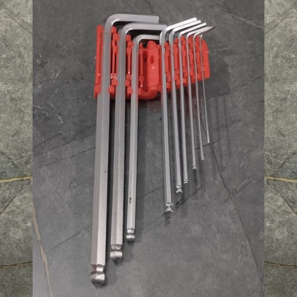 FINDER 9 Pcs Ball Point Hex Key Set 2-10mm