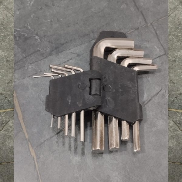 SHENGCHAO 9 Pcs Hex Key Set Small 1.5-10mm