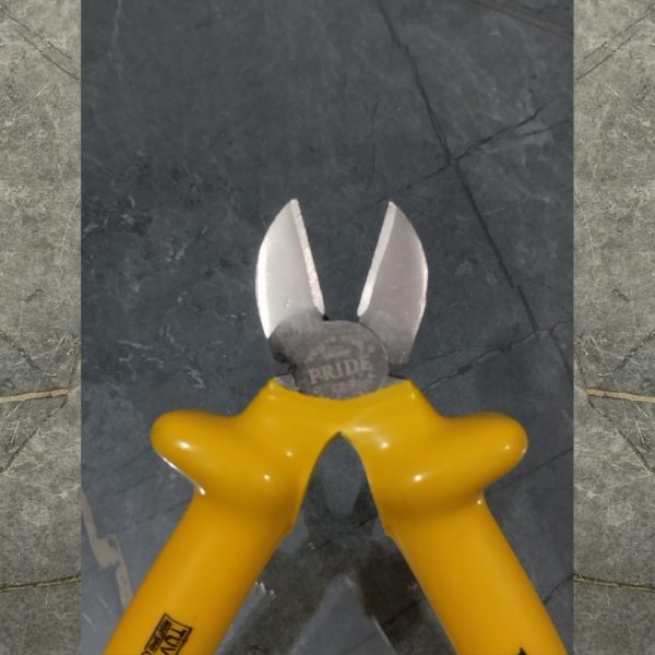 PRIDE 6" Cutter Plier insulated handle grip with half chrome