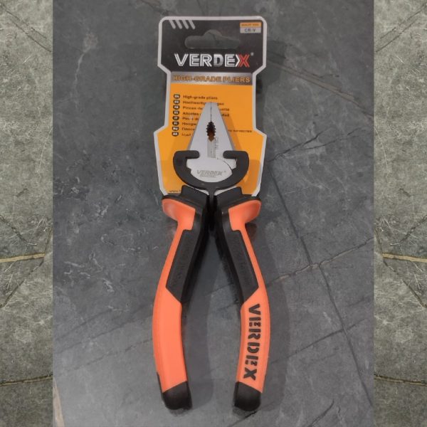 VERDEX 6" Combination Plier orange handle (chrome vanadium)