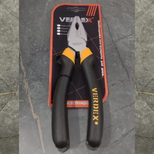 VERDEX 8" Combination Plier black handle with chrome