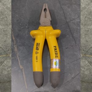 PRIDE 8" Combination Plier insulated handle grip with half chrome