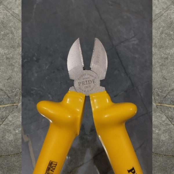 PRIDE 8" Cutter Plier insulated handle grip with half chrome