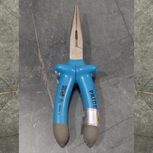 PRIDE 8" Nose Plier insulated handle grip with half chrome