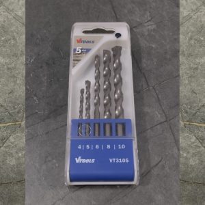 VTOOLS VT3105 5 Pcs Drill Bit Set