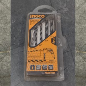 INGCO AKDB3055 5 Pcs Masonry Drill Bit Set