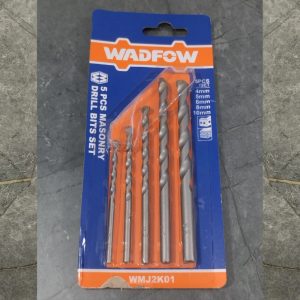 WADFOW WMJ2K01 5 Pcs Masonry Drill Bits Set