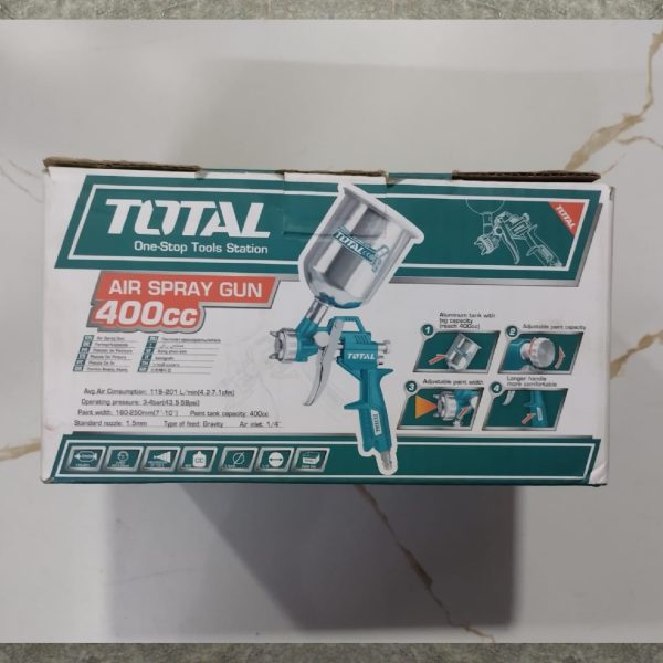 TOTAL TAT10401 Air Spray Gun 400cc