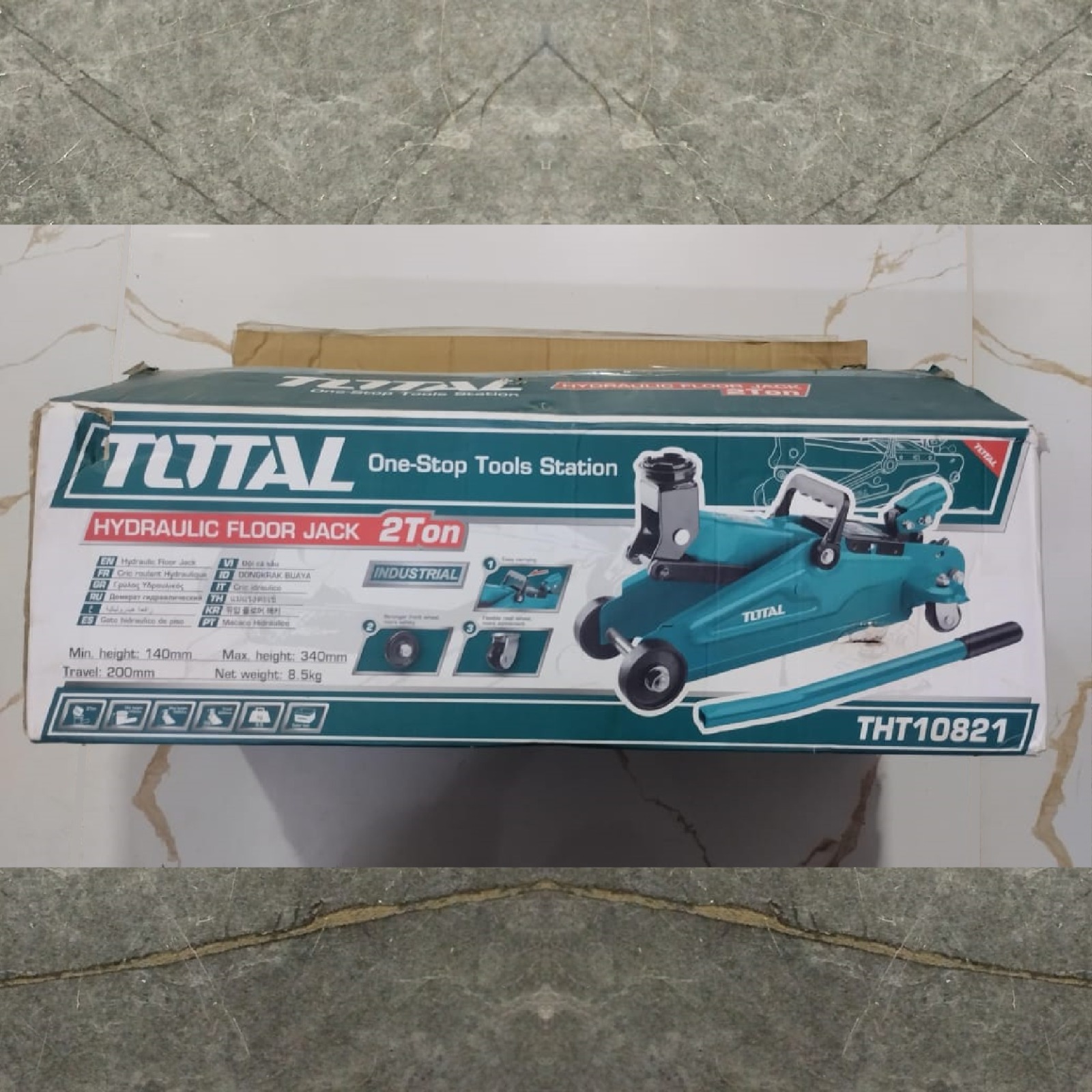 TOTAL THT10821 Hydraulic Floor Jack 2Ton