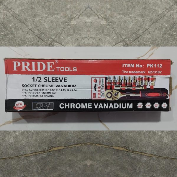 PRIDE PK112 11 Pcs Socket Set