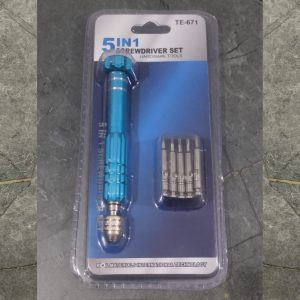 5 in 1 Screwdriver Set TE-671