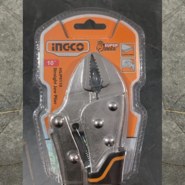 INGCO HSJP0110 Straight Jaw Plier 10"