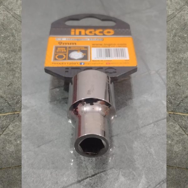 INGCO HHAST12091 1/2" Hexagonal Socket / Goti 9mm