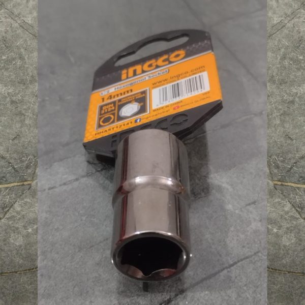 INGCO HHAST12141 1/2" Hexagonal Socket / Goti 14mm