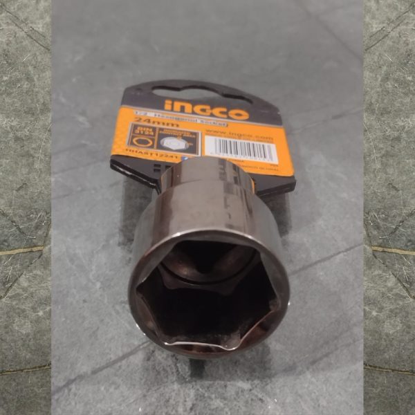 INGCO HHAST12241 1/2" Hexagonal Socket / Goti 24mm