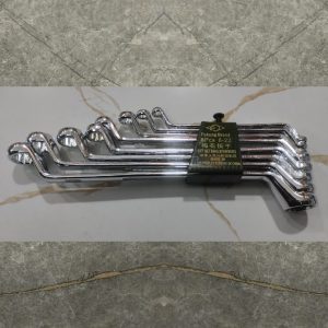 FUKUNG BRAND 8 Pcs Offset Ring to Ring Spanner Set 6-22mm