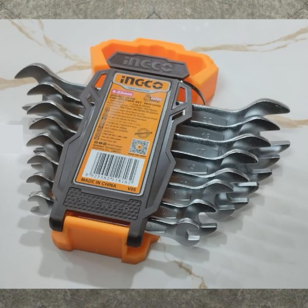 INGCO HKSPA2088 8 Pcs Fix to Fix Spanner Set