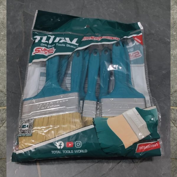 TOTAL THT8450801 8 Pcs Paint Brush Set
