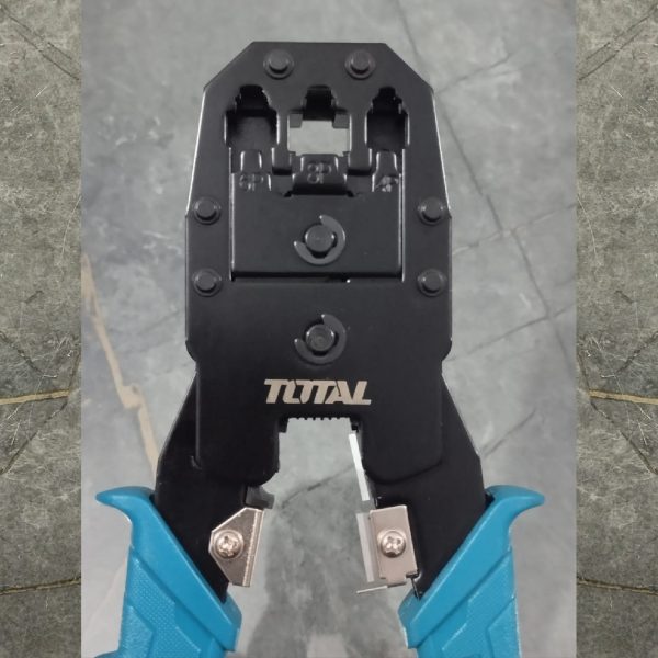 TOTAL TMPC4468P Modular Plug Crimper 8"