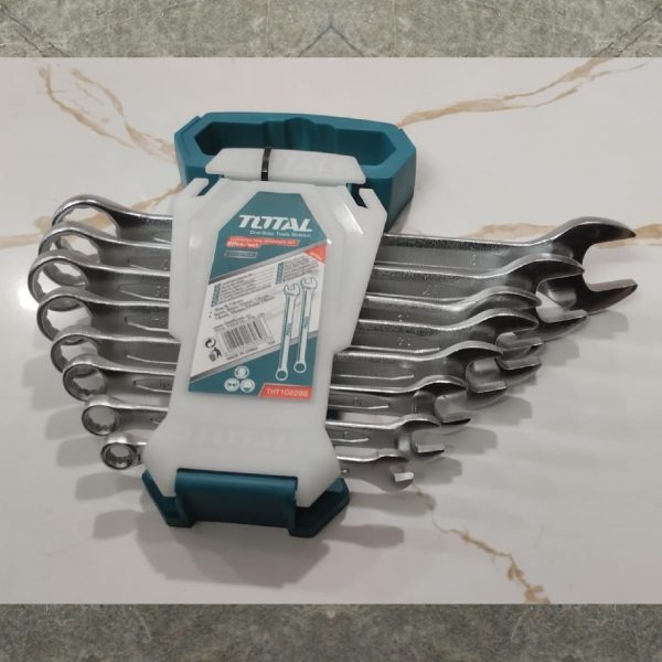 TOTAL THT102286 8 Pcs Ring to Fix Spanner Set