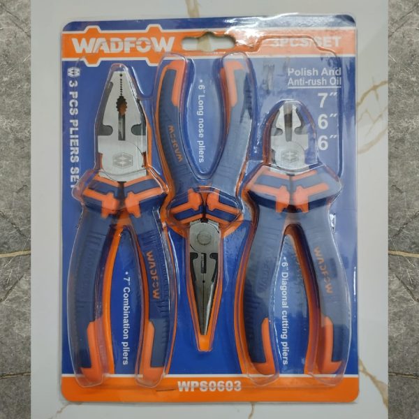 WADFOW WPS0603 3 Pcs Pliers Set